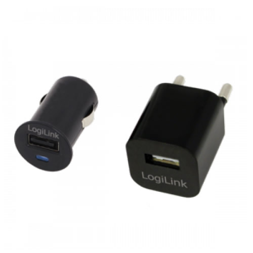 CARGADOR USB CASACOCHE LOGILINK PA0076